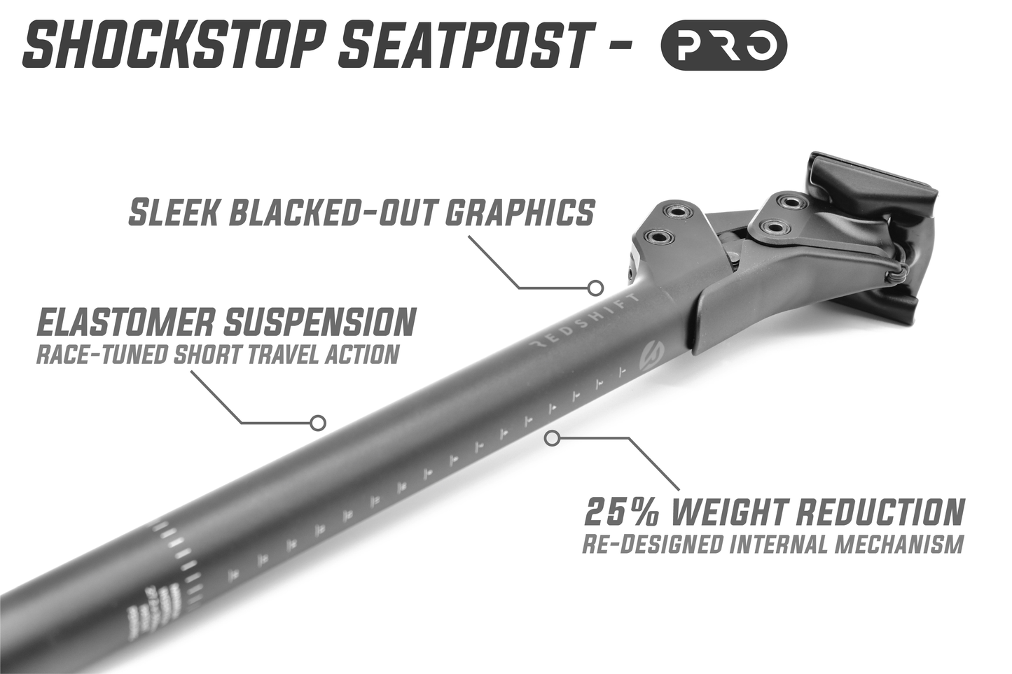 Scratch and Dent - ShockStop PRO Race Seatpost